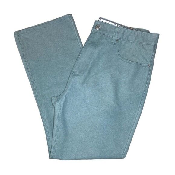 Switch Premium Denim Straight Leg Blue/Green Jeans Men’s Actual Size W41 L33 - Picture 1 of 7